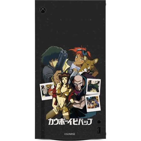 Cowboy Bebop Group Shot XBox Series X Digital Edition Console Skin